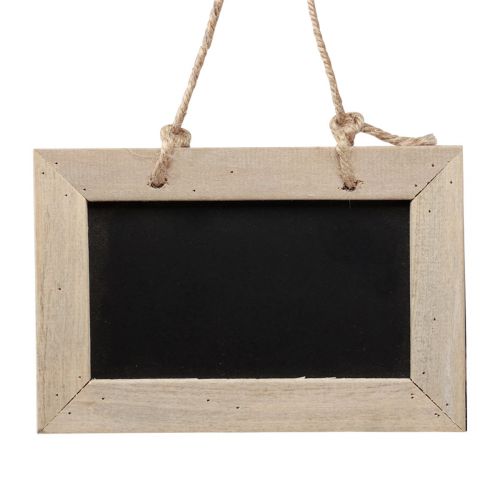 Floristik24 Tablice kredowe do zawieszania tablicy naturalnej 20×15cm 5szt