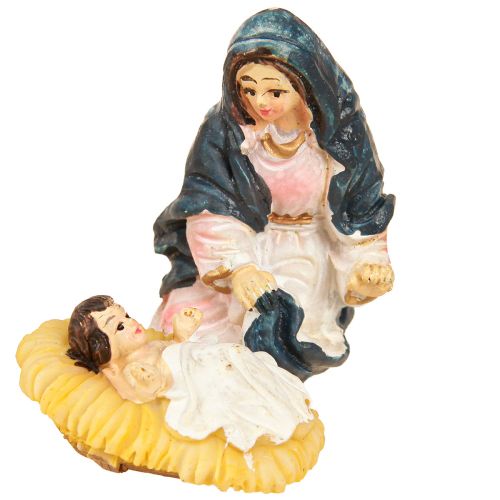 Produkt Zestaw figurek szopek 11 kolorowych, ręcznie malowanych figurek o wymiarach 3,5-9,5cm