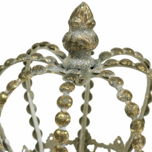 Floristik24 Korona Antyczne Złoto Ø11cm H13cm