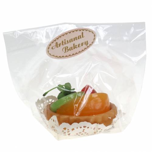 Floristik24 Tarta Kiwi sztuczna Ø8cm