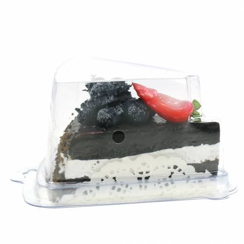 Floristik24 Tort czekoladowy sztuczny 10cm