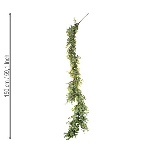 Produkt Girlanda dekoracyjna ze sztucznego eukaliptusa zielona 150cm