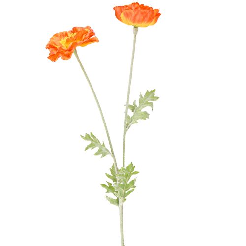 Produkt Sztuczne Maki Letnie Kwiaty Pomarańczowe Ø7cm D78cm 3szt