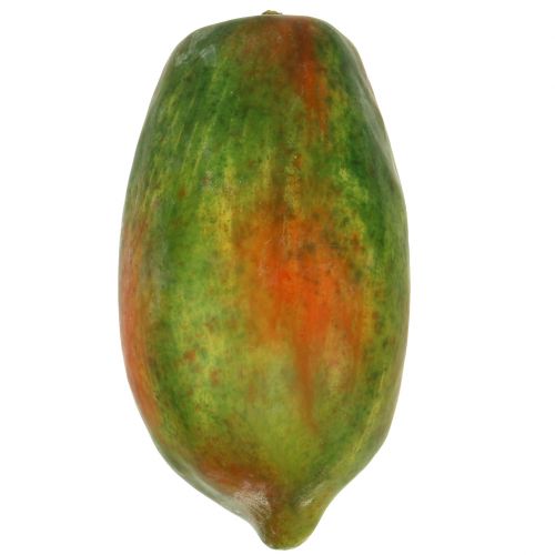 Floristik24 Papaja sztuczna 13cm i 14cm żółta, zielona 2szt.
