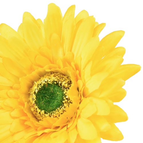 Produkt Sztuczne kwiaty gerbera słonecznie żółte 47cm