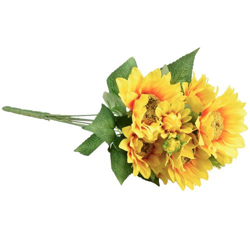 Produkt Sztuczny bukiet słoneczników Pick Yellow Orange 45cm