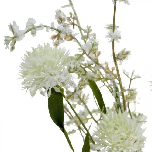 Produkt Sztuczny kwiat łąkowy Biały jedwabny bukiet kwiatów Sztuczne kwiaty