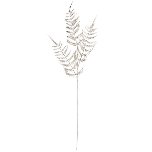 Produkt Sztuczna dekoracyjna paproć w kolorze szampańskim metalicznym L85cm 2szt