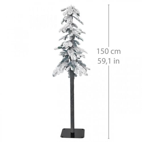 Floristik24 Choinka Sztuczna Śnieżna Deco Zima 150cm