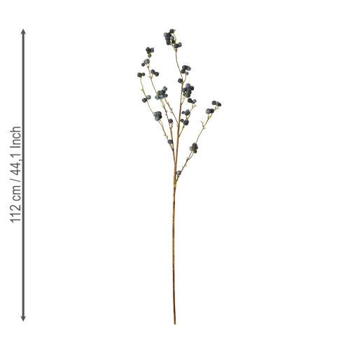 Produkt Sztuczna gałązka z jagodami borówki 110cm