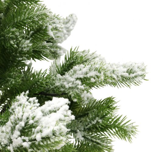 Floristik24 Sztuczna mini choinka w worku Snowy Ø32cm W55cm