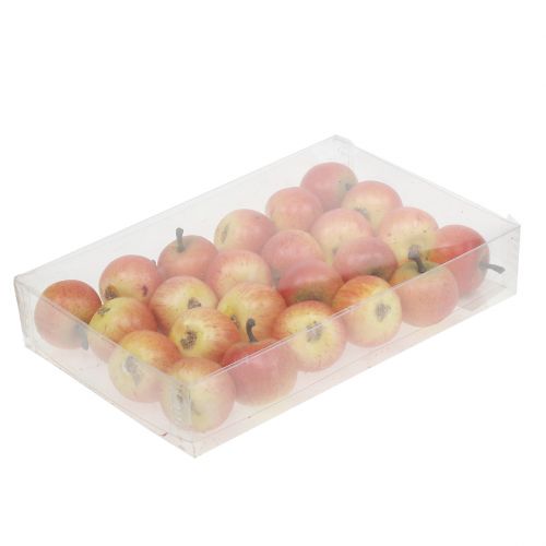 Produkt Sztuczne jabłka owocowe Cox 3,5cm 24 szt