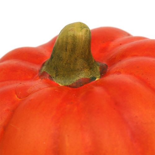 Floristik24 Dynia ceramiczna pomarańczowa Ø6cm H8,5cm
