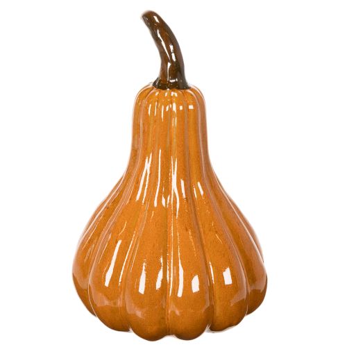 Ceramiczna dynia jesienna dekoracja stołu 26 cm | Floristik24.pl