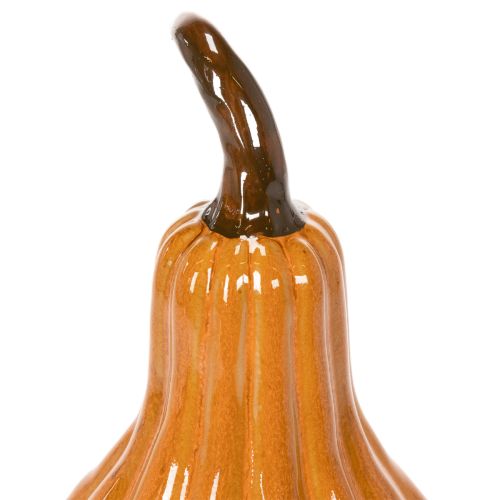 Ceramiczna dynia jesienna dekoracja stołu 26 cm | Floristik24.pl