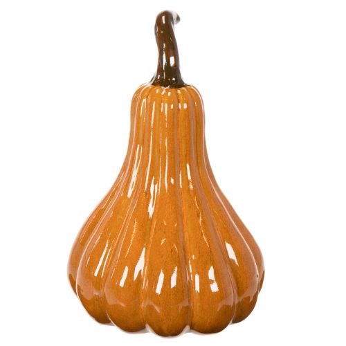 Ceramiczna dynia jesienna dekoracja stołu 26 cm | Floristik24.pl