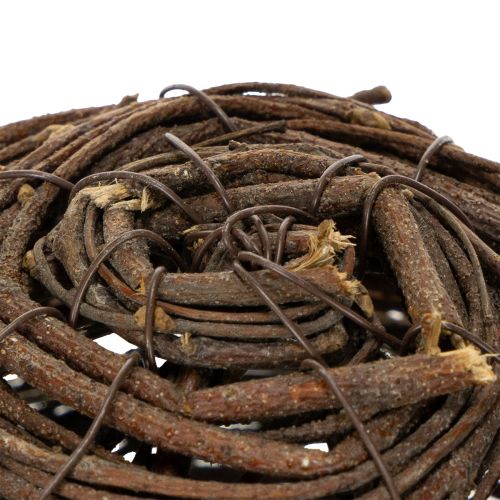 Produkt Kula winorośli, naturalny brąz, do dekoracji, Ø14cm, wys.14cm