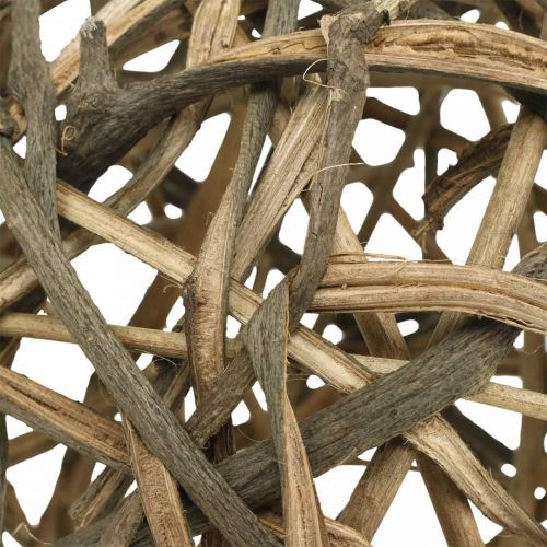 Floristik24 Deco Ball Vine Wood Natural Ø15cm