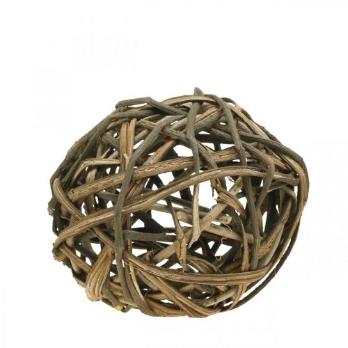 Floristik24 Deco Ball Vine Wood Natural Ø20cm