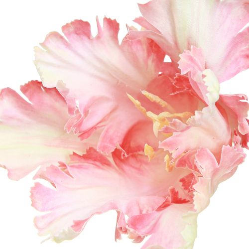Produkt Sztuczny kwiat papuga tulipan Sztuczny tulipan różowy 69cm