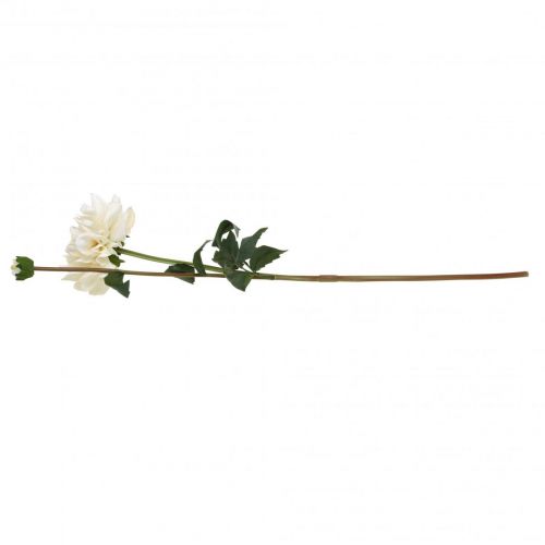 Produkt Sztuczny kwiat Dalia Biała Sztuczny kwiat z pąkiem wys.57cm