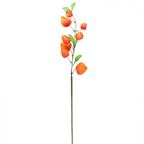 Produkt Kwiat sztuczny pomarańczowy kwiat latarniowy Physalis dekoracyjne kwiaty jedwabne 93cm 2 szt