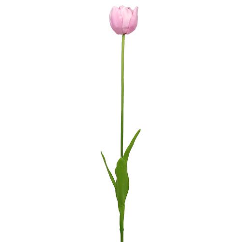 Produkt Kwiaty sztuczne tulipany nadziewane stare różowe 84cm - 85cm 3szt.