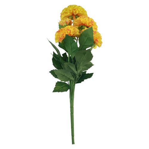 Produkt Ozdoba ze sztucznych kwiatów, dalie sztuczna pomarańcza 50cm