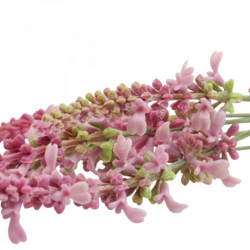 Produkt Kwiaty sztuczne, dekoracja lawendowa, pęczek lawendy fioletowej 45cm 3 sztuki