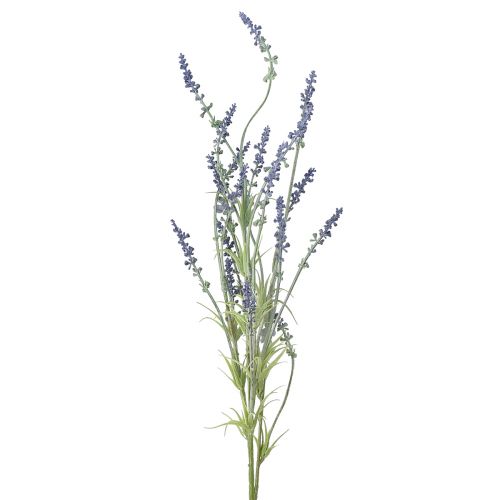 Floristik24 Sztuczne kwiaty dekoracja lawendowa gałązka lawendy fioletowa 48cm