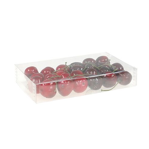 Produkt Mieszanka sztucznych owoców czereśni Ø2,5cm 24 szt