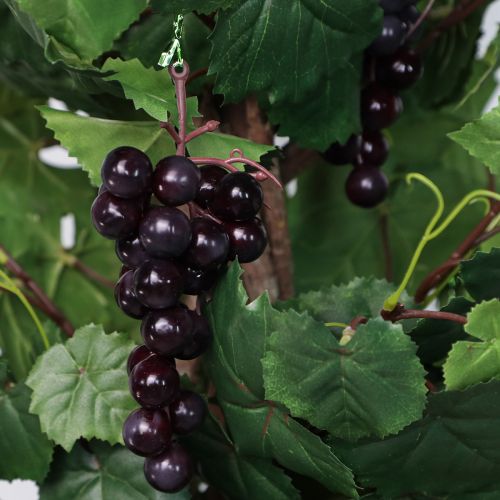 Produkt Sztuczna roślina w doniczce Sztuczna winorośl z winogronami W120cm