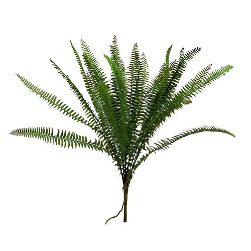 Floristik24 Sztuczna roślina paproć ciemnozielona 45cm