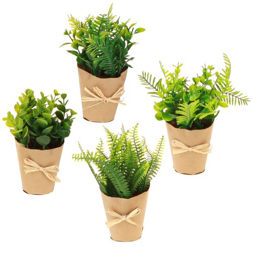 Rośliny Sztuczne Sztuczny Bukszpan Paproci 15-19cm 4szt