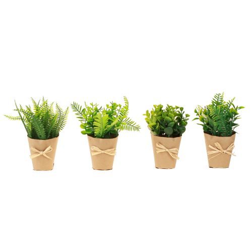 Produkt Rośliny Sztuczne Sztuczny Bukszpan Paproci 15-19cm 4szt
