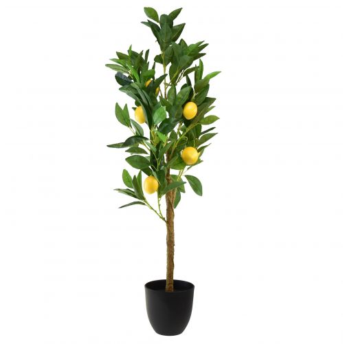 Floristik24 Sztuczne rośliny Drzewo cytrynowe Sztuczna roślina doniczkowa 90cm