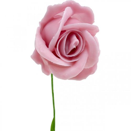 Produkt Róże sztuczne róże woskowe róże dekoracyjne róże woskowe Ø6cm 18szt