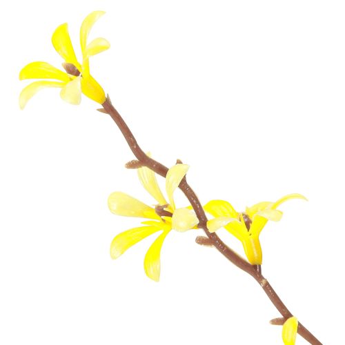 Produkt Gałązka sztuczna Wielkanoc żółte kwiaty dekoracyjna gałązka wiosna D138cm