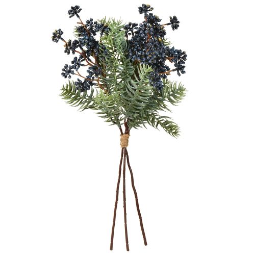 Produkt Sztuczne gałązki jałowca z jagodami, gałązki igłowe, 45 cm, 3 sztuki