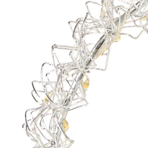 Produkt Lampa dekoracyjna LED serce z metalu do zawieszenia, ciepła biel, 30 cm