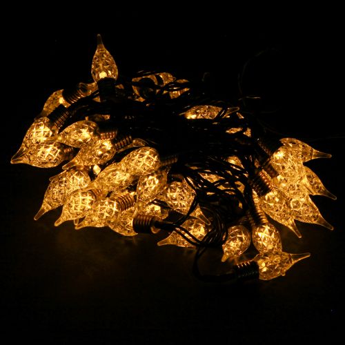 Wróżki LED z baterią z timerem wewnątrz 50 diod LED 490 cm