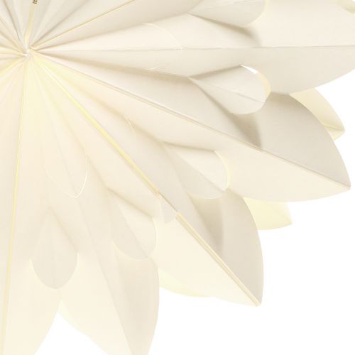 Produkt Gwiazda LED Gwiazda składana Gwiazda papierowa biała ciepła biała Ø40cm 2szt