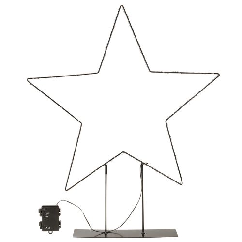 Produkt Gwiazda stojąca LED 150 Micro LED ciepła biel metalowa Ø58cm