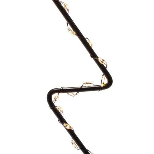 Choinka LED, zasilana bateriami, dekoracja stołu do wnętrz, 47 cm | Floristik24.pl