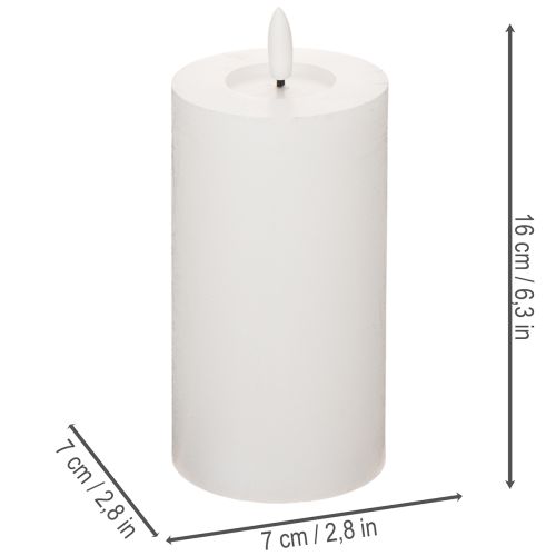 Świeca słupkowa LED,