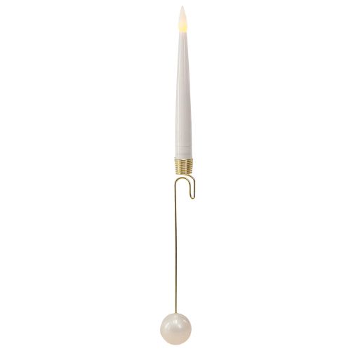 Floristik24 Świece choinkowe LED z pilotem bezprzewodowym 15,5cm 10 szt