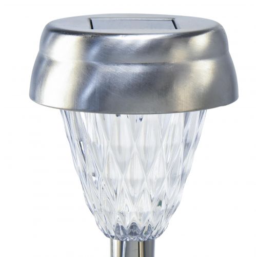 Produkt Lampy ogrodowe LED solarne z timerem ciepła biel W35cm 4 szt