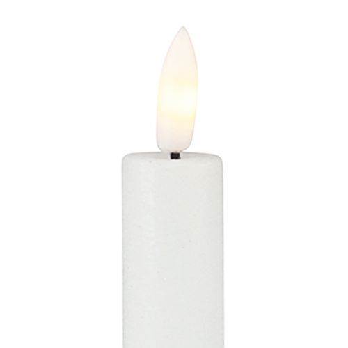 Produkt Świece LED z czasomierzem, prawdziwy wosk biały 25cm 2 szt
