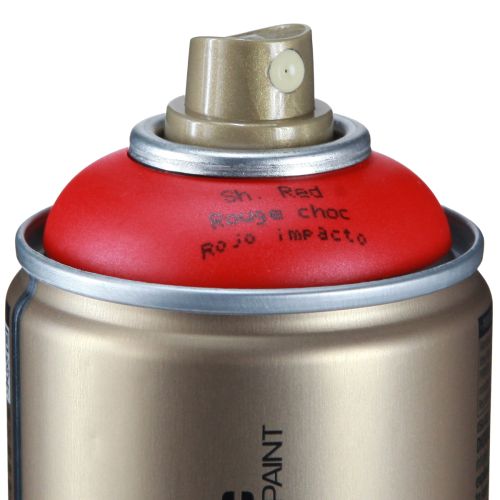 Produkt Farba w sprayu czerwona Montana Gold satyna matowa 400ml