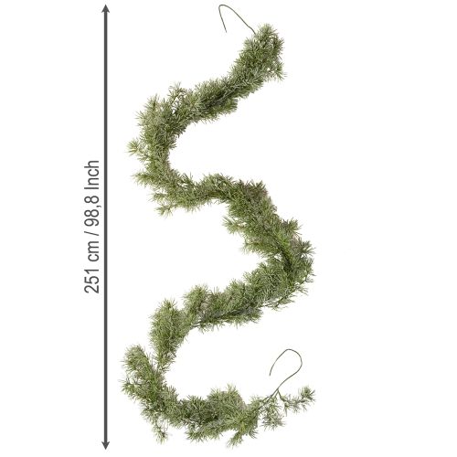 Produkt Dekoracyjna girlanda modrzewiowa do aranżacji nastrojowego wnętrza, 250 cm